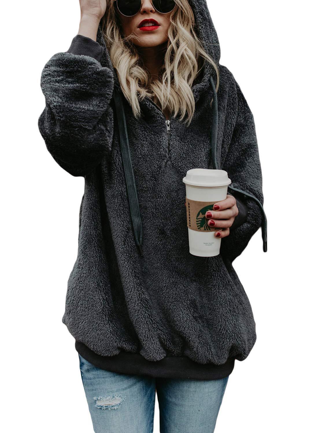 Long-Sleeve Hooded Sweater — Spring, Fall — Chic Yana Fashion