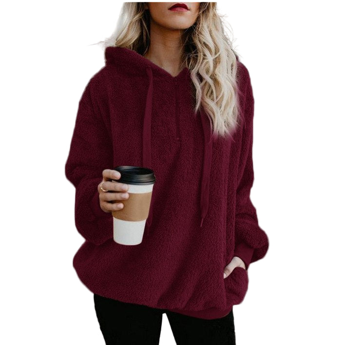 Long-Sleeve Hooded Sweater — Spring, Fall — Chic Yana Fashion