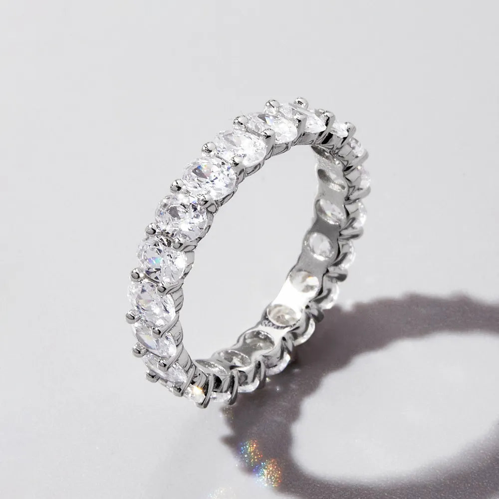 Inlaid Zircon 925 Sterling Silver Ring - Fashion Jewelry by Chic Yana's Fashion