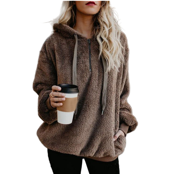Long-Sleeve Hooded Sweater — Spring, Fall — Chic Yana Fashion