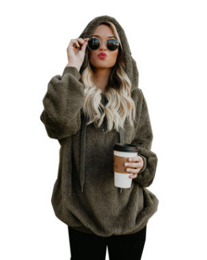 Long-Sleeve Hooded Sweater — Spring, Fall — Chic Yana Fashion