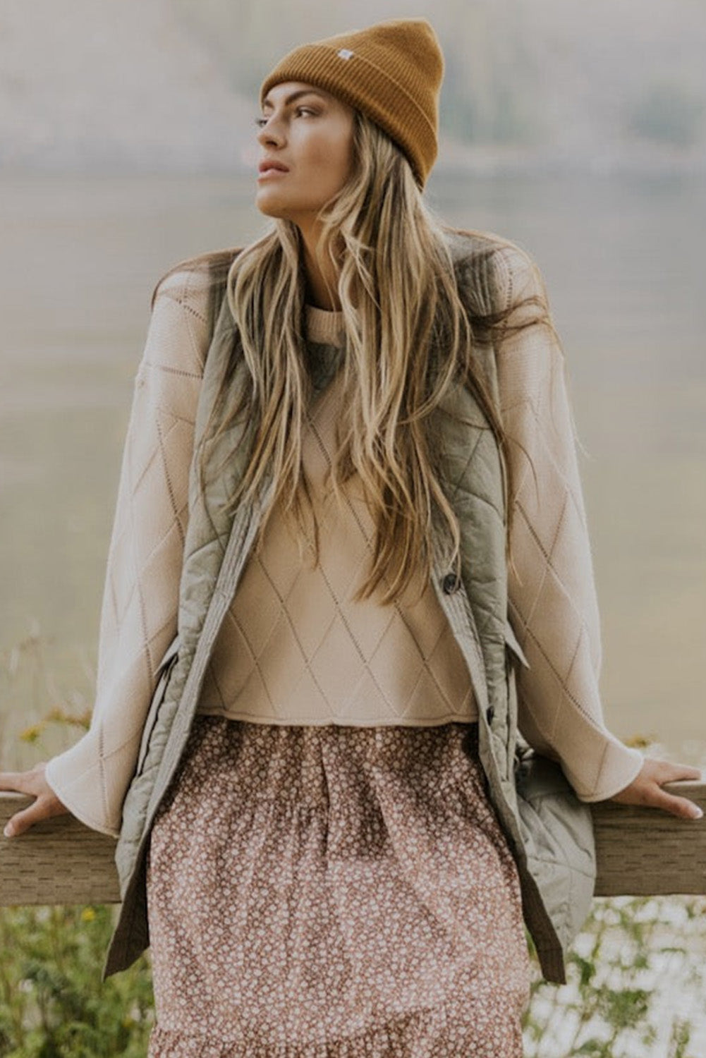 Button Up Pocketed Vest Coat - Chic Yana’s Fashion