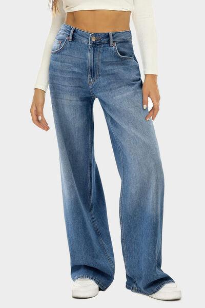 High Waist Wide Leg Jeans - Chic Yana's Fashion