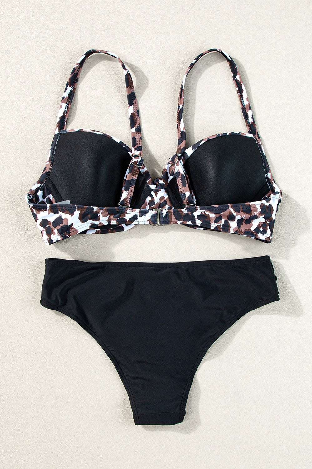Leopard Sweetheart Neck Bikini Set - Stylish and Trendy Women's Fashion from Chic Yana's Fashion