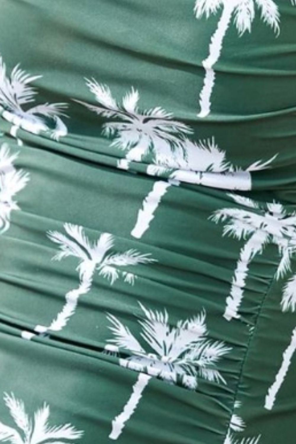 Printed Square Neck Wide Strap One Piece Swimwear - Stylish and Trendy Women's Fashion from Chic Yana's Fashion