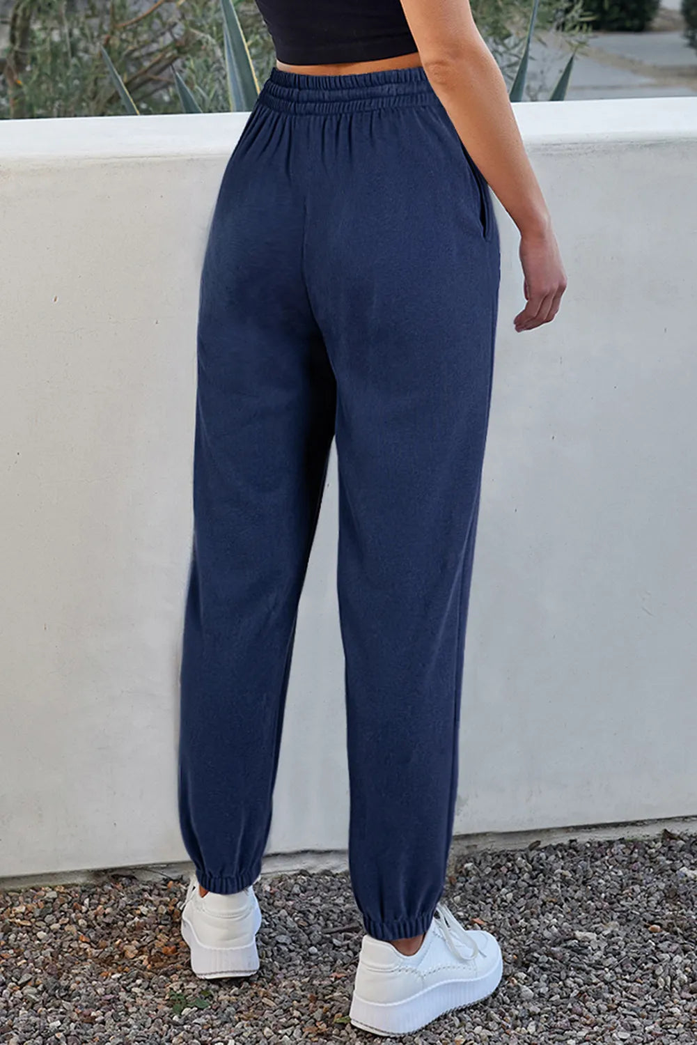 Drawstring Joggers with Pockets – stylish women's fashion from Chic Yana's Fashion