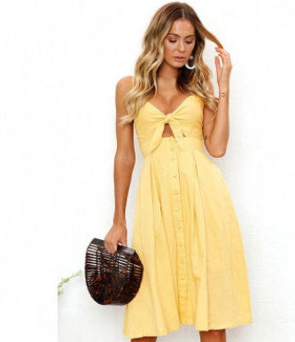 Sleeveless Backless Sheath Dress for Parties — Summer, Chic — Chic Yana Fashion