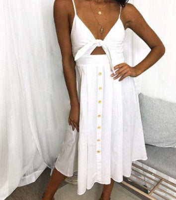 Sleeveless Backless Sheath Dress for Parties — Summer, Chic — Chic Yana Fashion
