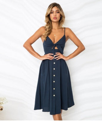 Sleeveless Backless Sheath Dress for Parties — Summer, Chic — Chic Yana Fashion