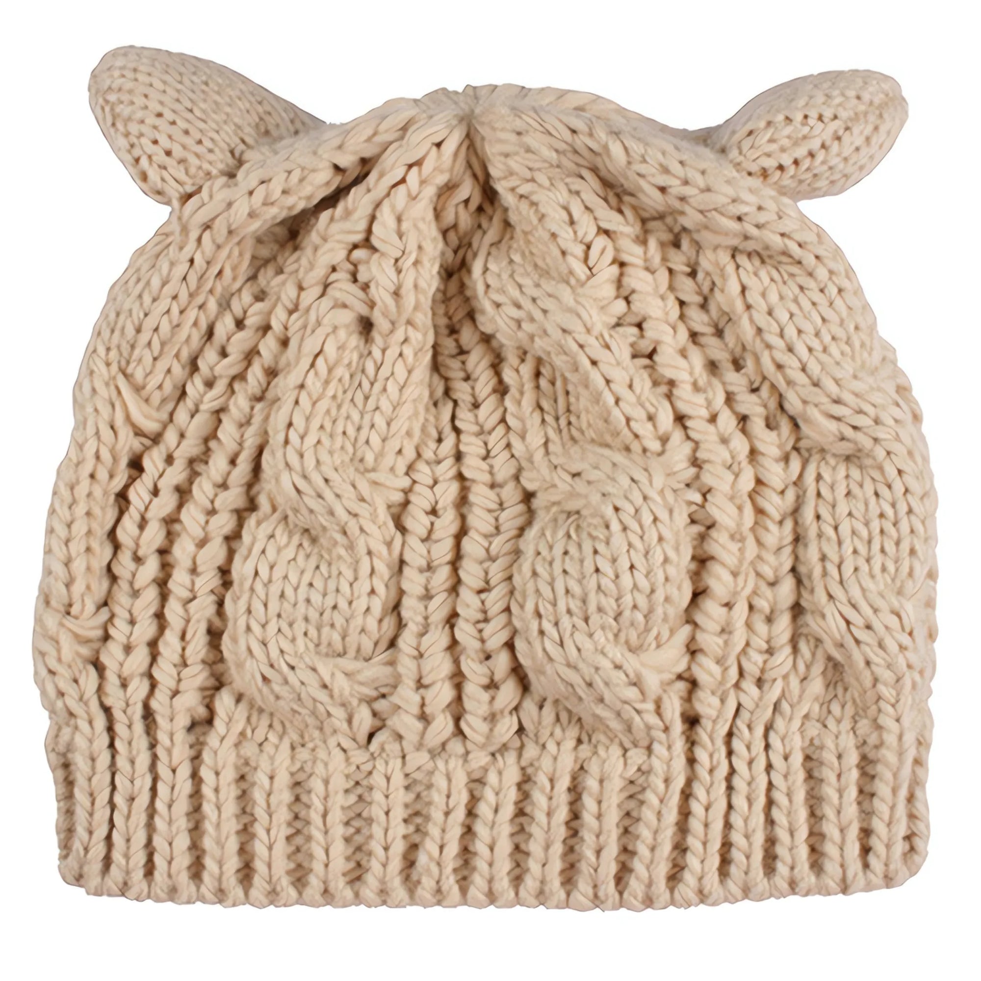 Chic Yana Fashion Cozy Knitted Cat Ear Beanie