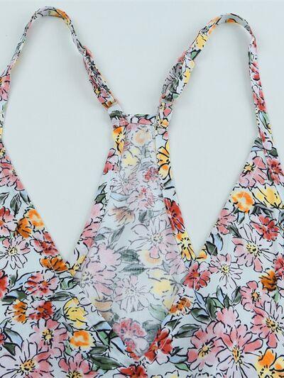 Floral Surplice Cami - Chic Yana's Fashion