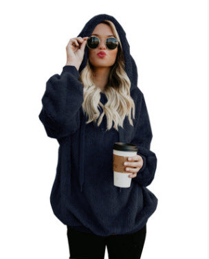 Long-Sleeve Hooded Sweater — Spring, Fall — Chic Yana Fashion