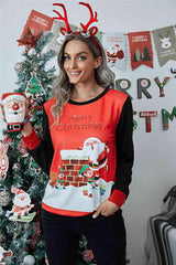 Merry Christmas Long Sleeve Sweatshirt - Chic Yana's Fashion