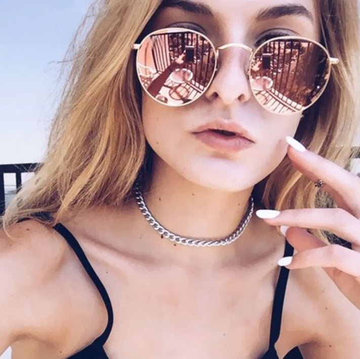Round Frame Women's Retro Sunglasses — Spring, Chic — Chic Yana Fashion