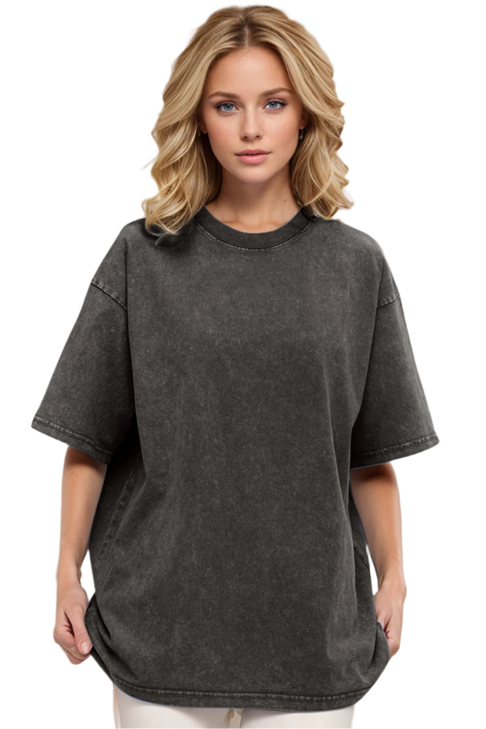 Basic Bae Round Neck Half Sleeve T-Shirt - High-Quality Fashion | Chic Yana