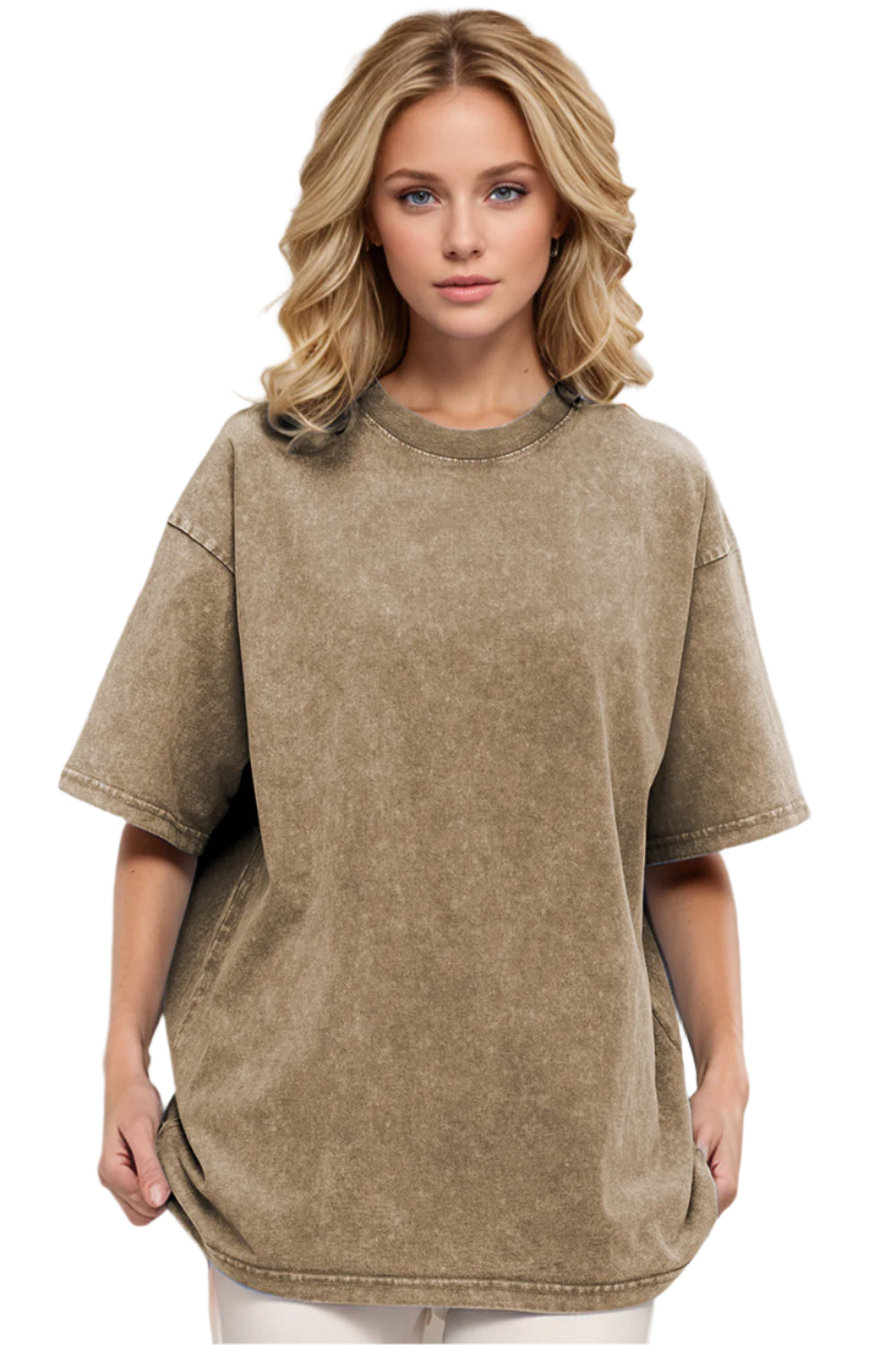 Basic Bae Round Neck Half Sleeve T-Shirt - High-Quality Fashion | Chic Yana