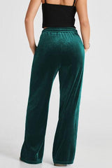 Drawstring Wide Leg Active Pants 1 - Chic Yana's Fashion