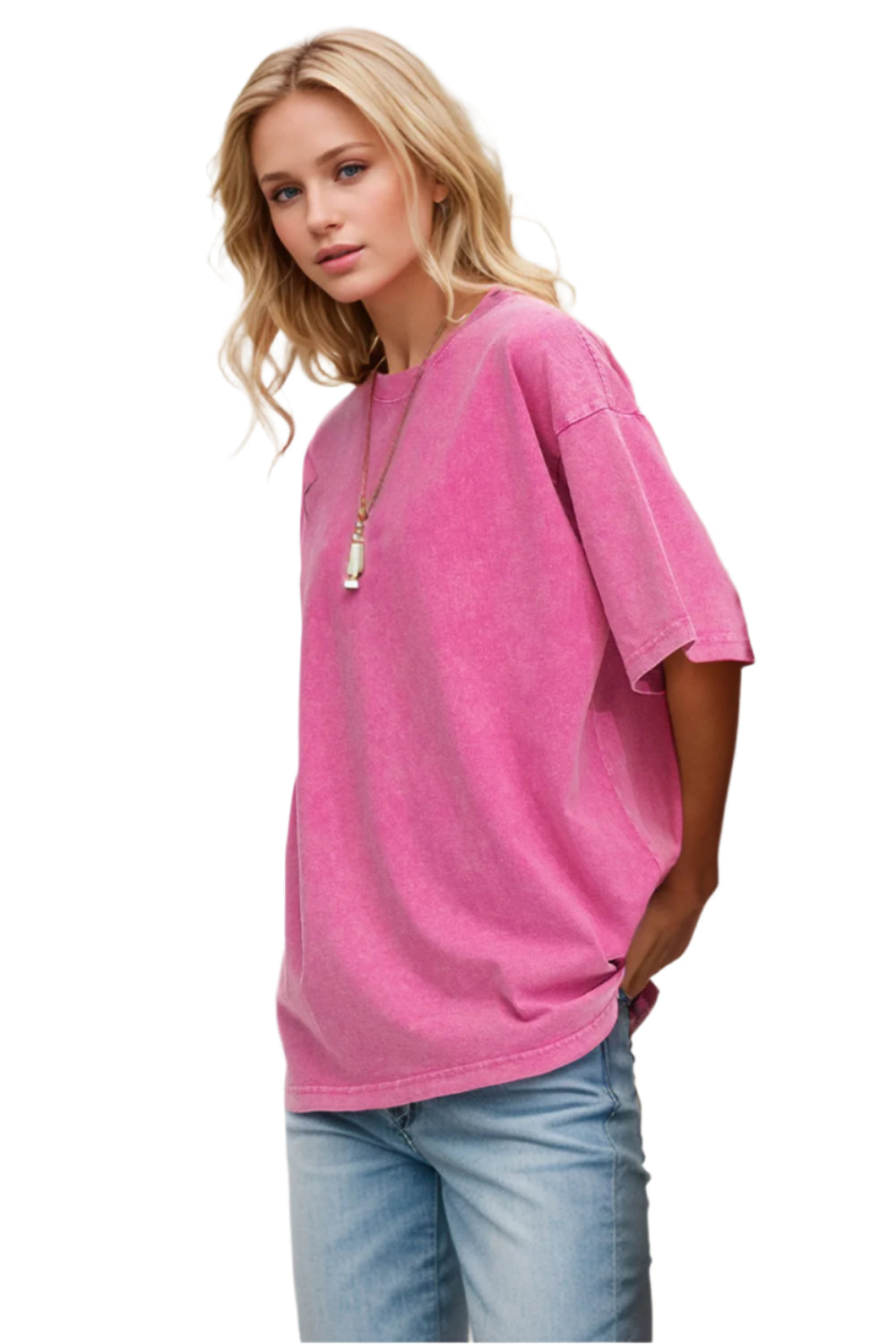 Basic Bae Round Neck Half Sleeve T-Shirt - High-Quality Fashion | Chic Yana