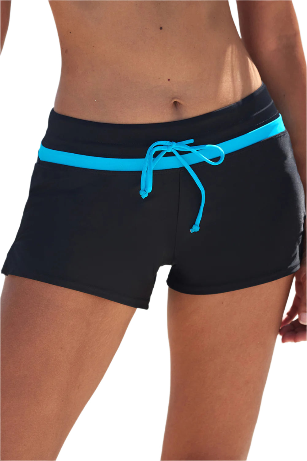 Full Size Drawstring Swim Shorts - Stylish and Trendy Women's Fashion from Chic Yana's Fashion