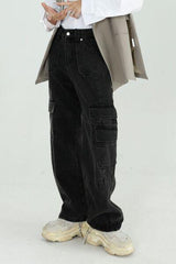 Baggy Jeans With Cargo Pockets - Chic Yana's Fashion