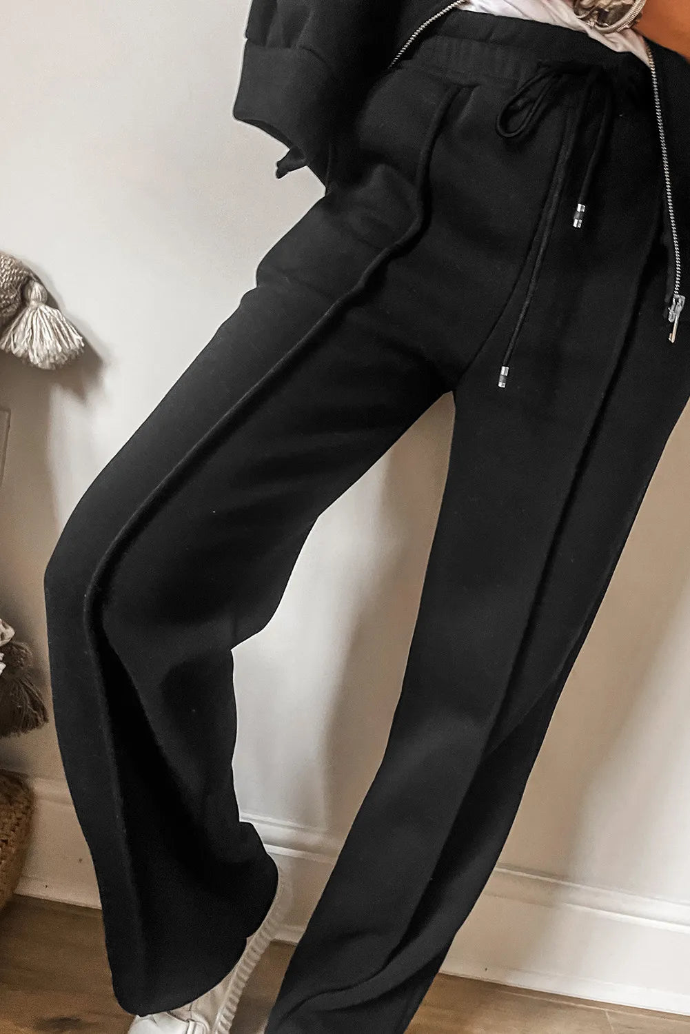 Zip Up Long Sleeve Top and Pants Set – Chic Yana’s Fashion