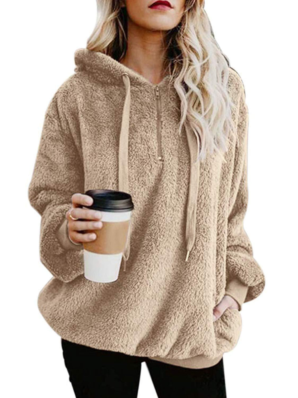 Long-Sleeve Hooded Sweater — Spring, Fall — Chic Yana Fashion