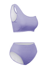 Single Shoulder Bikini Set - Stylish and Trendy Women's Fashion from Chic Yana's Fashion