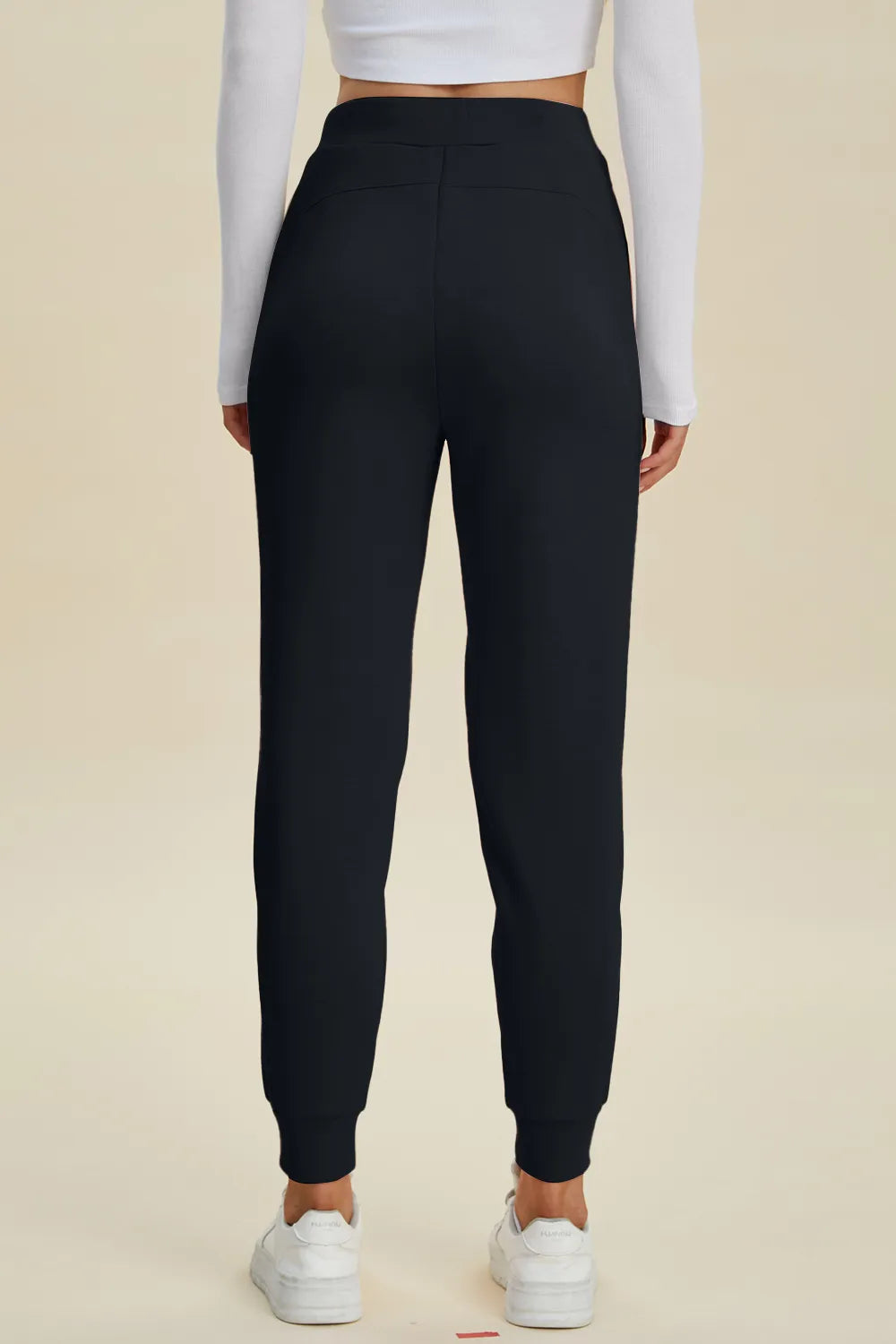 Basic Bae Full Size Air Scuba Drawstring High Waist Joggers – stylish women's fashion from Chic Yana's Fashion