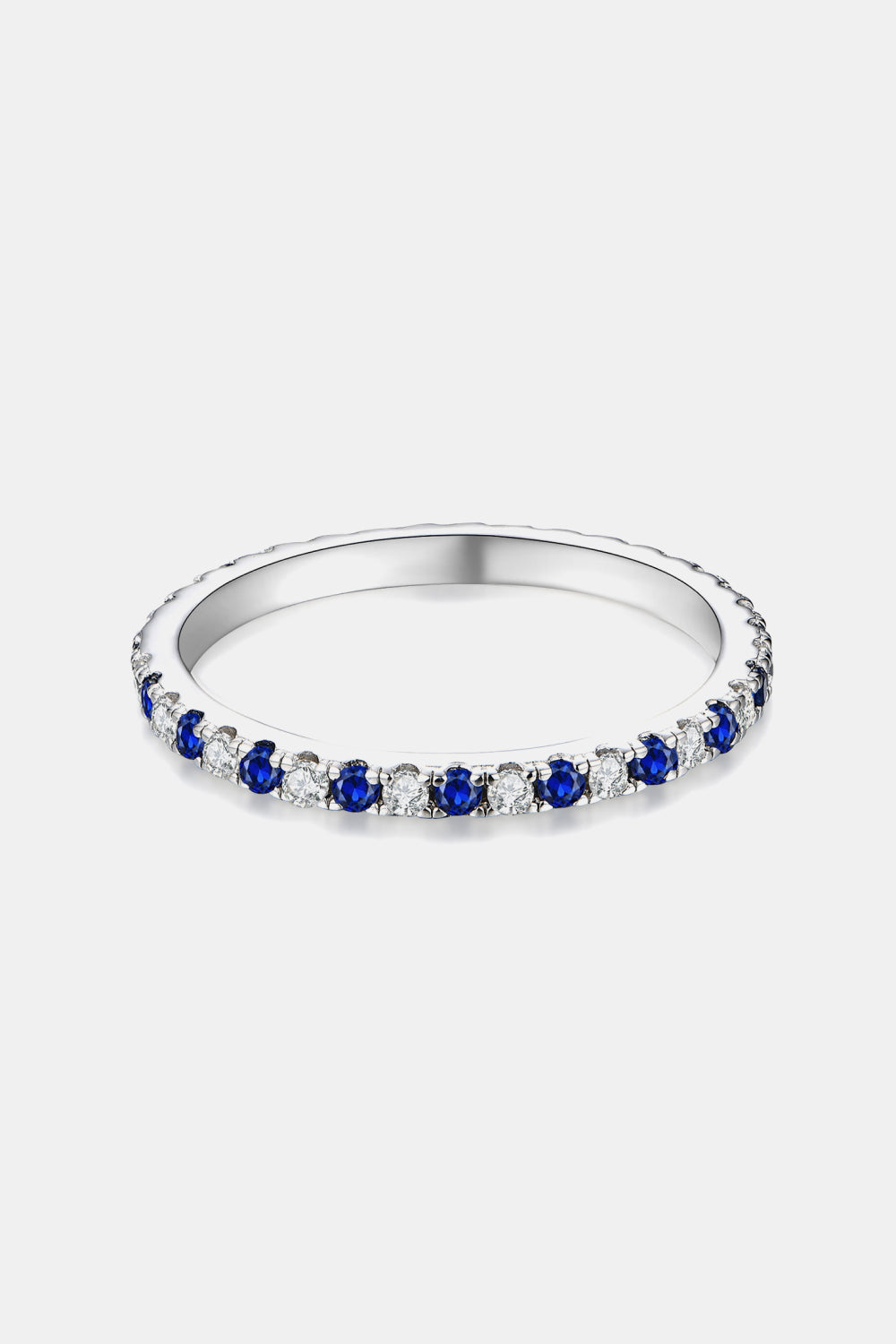 Moissanite Lab-Grown Sapphire Rings - Fashion Jewelry by Chic Yana's Fashion