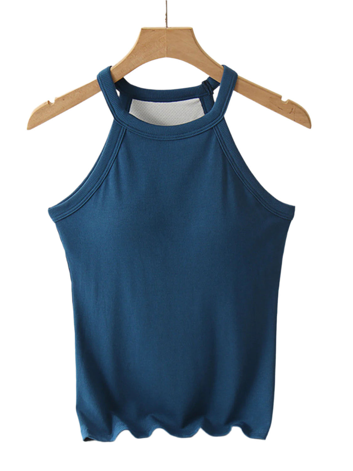 Grecian Neck Tank With Chest Pads - High-Quality Fashion | Chic Yana