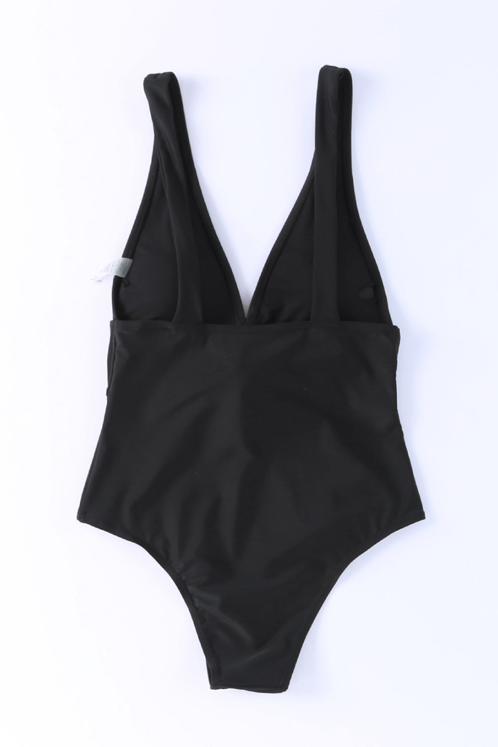 Plunge Wide Strap One Piece Swimwear - Stylish and Trendy Women's Fashion from Chic Yana's Fashion