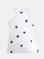 Full Size Star Round Neck Tank - Chic Yana's Fashion