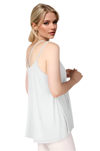 Basic Bae Bamboo Scoop Neck Double Spaghetti Straps Cami - Chic Yana's Fashion