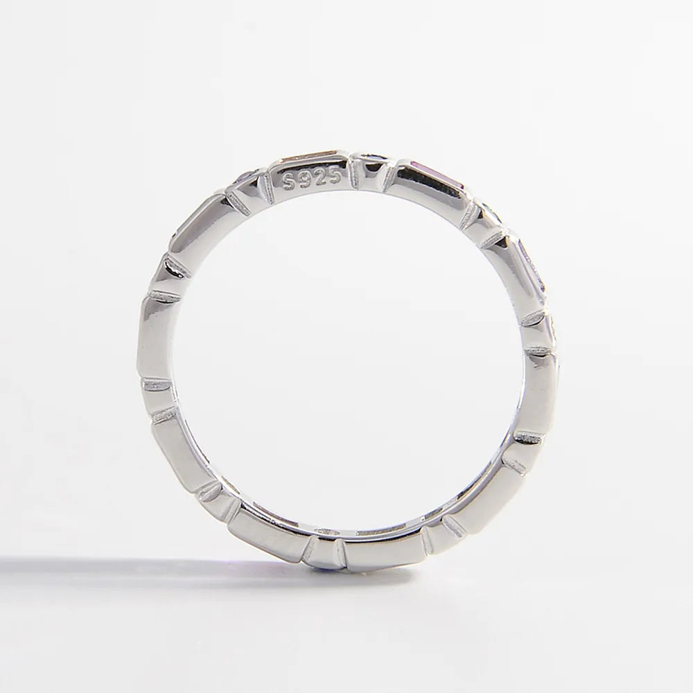 925 Sterling Silver Inlaid Zircon Ring - Fashion Jewelry by Chic Yana's Fashion