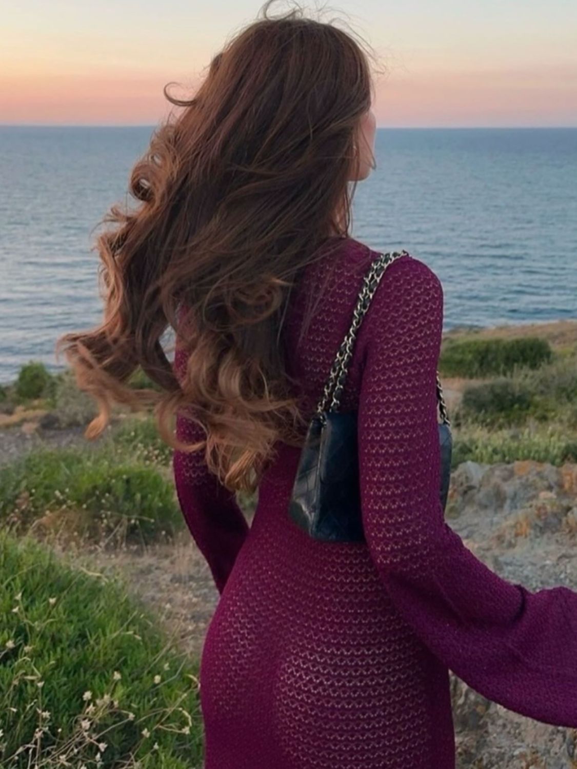 Slit Plunge Flare Sleeve Cover Up Dress 1 - Stylish and Trendy Women's Fashion from Chic Yana's Fashion