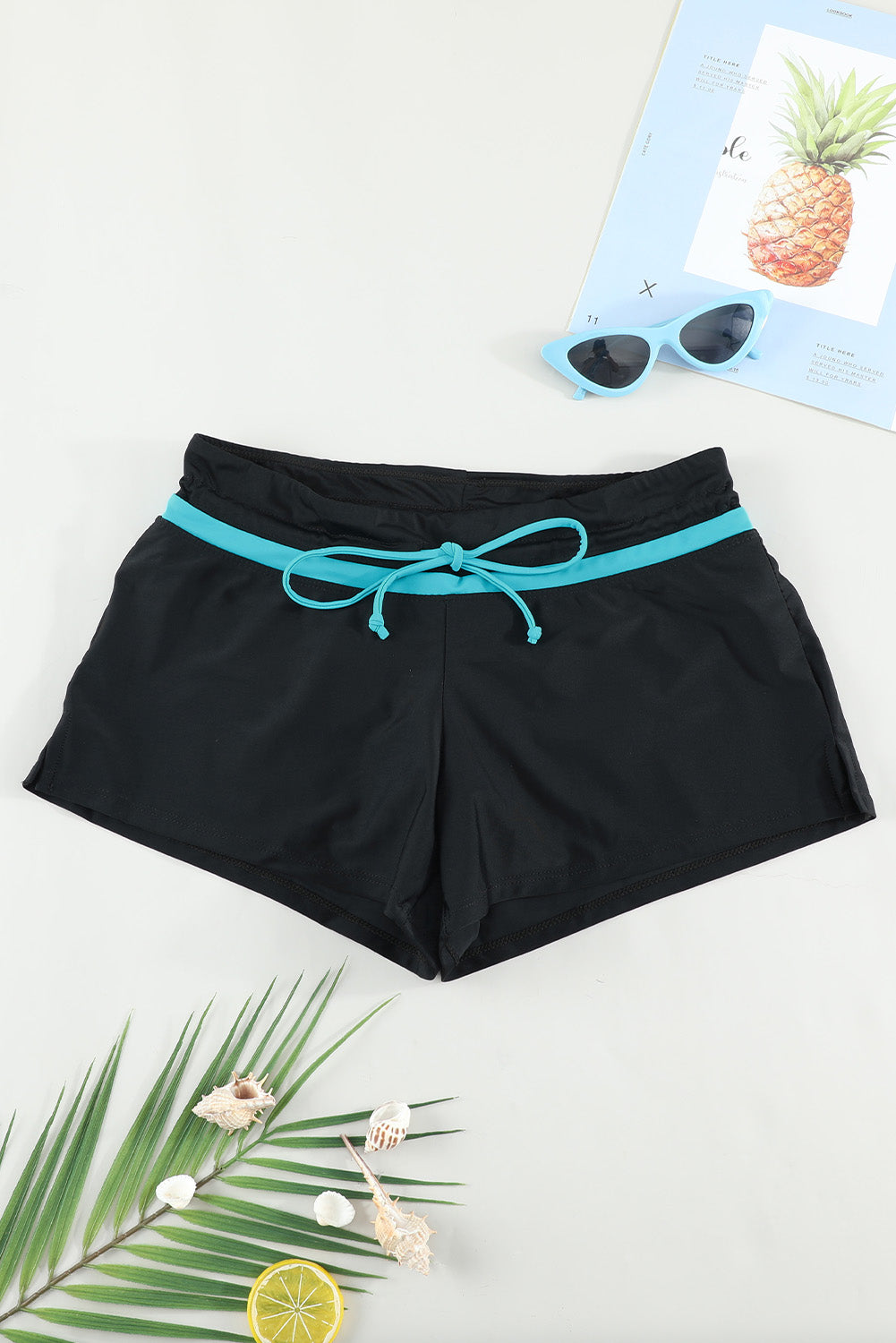 Full Size Drawstring Swim Shorts - Stylish and Trendy Women's Fashion from Chic Yana's Fashion