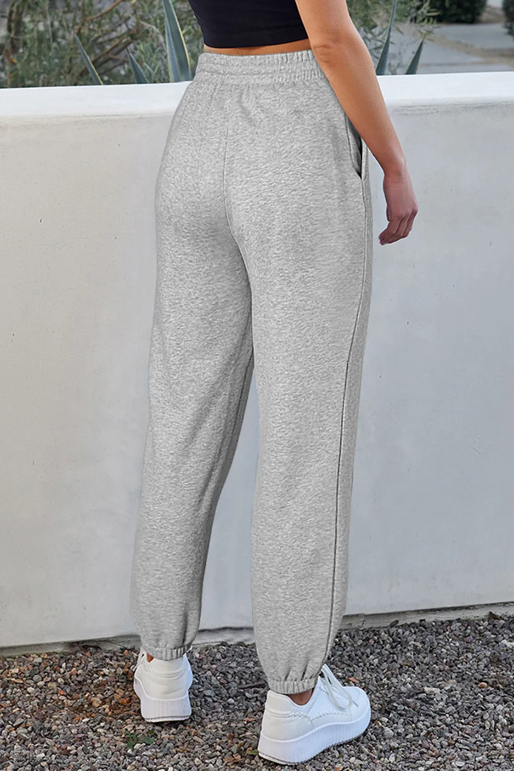 Drawstring Joggers with Pockets – stylish women's fashion from Chic Yana's Fashion