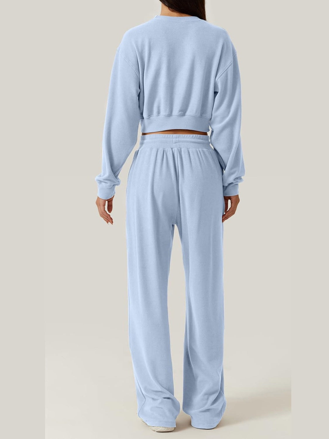 Crisscross Round Neck Top and Drawstring Pants Set – Chic Yana’s Fashion