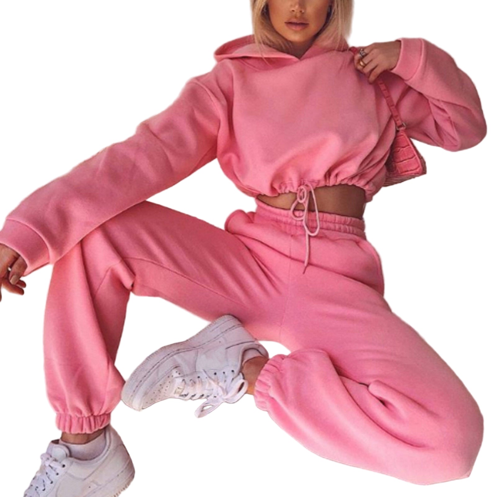 Women's 2-Piece Jogging Suit with Hoodie — Winter, Two Piece — Chic Yana Fashion