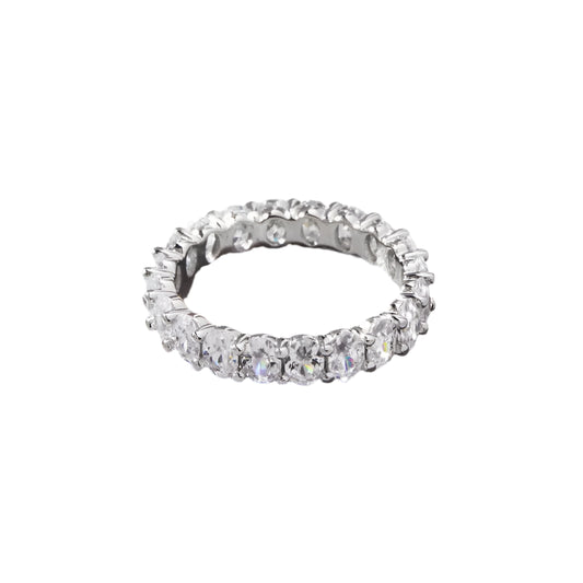 Inlaid Zircon 925 Sterling Silver Ring - Fashion Jewelry by Chic Yana's Fashion