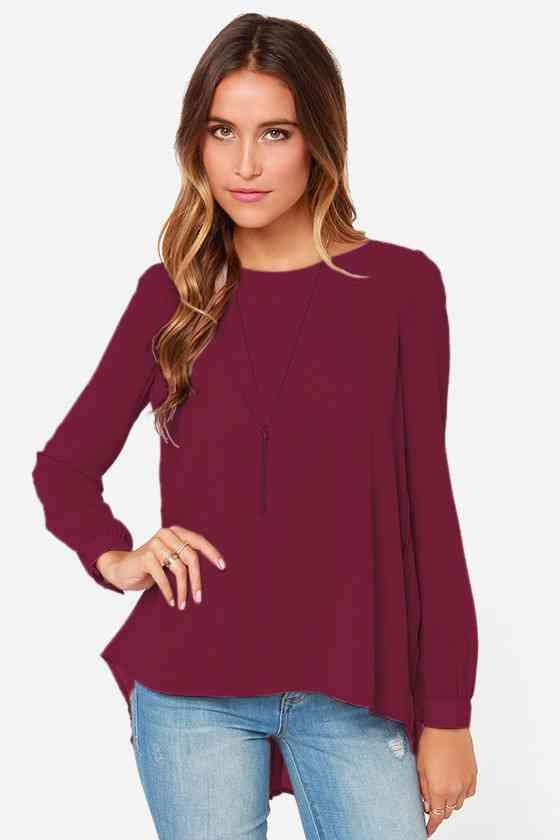 Ivy Lane Full Size Round Neck Back Pleated Blouse - Chic Yana's Fashion