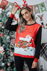 Merry Christmas Long Sleeve Sweatshirt - Chic Yana's Fashion