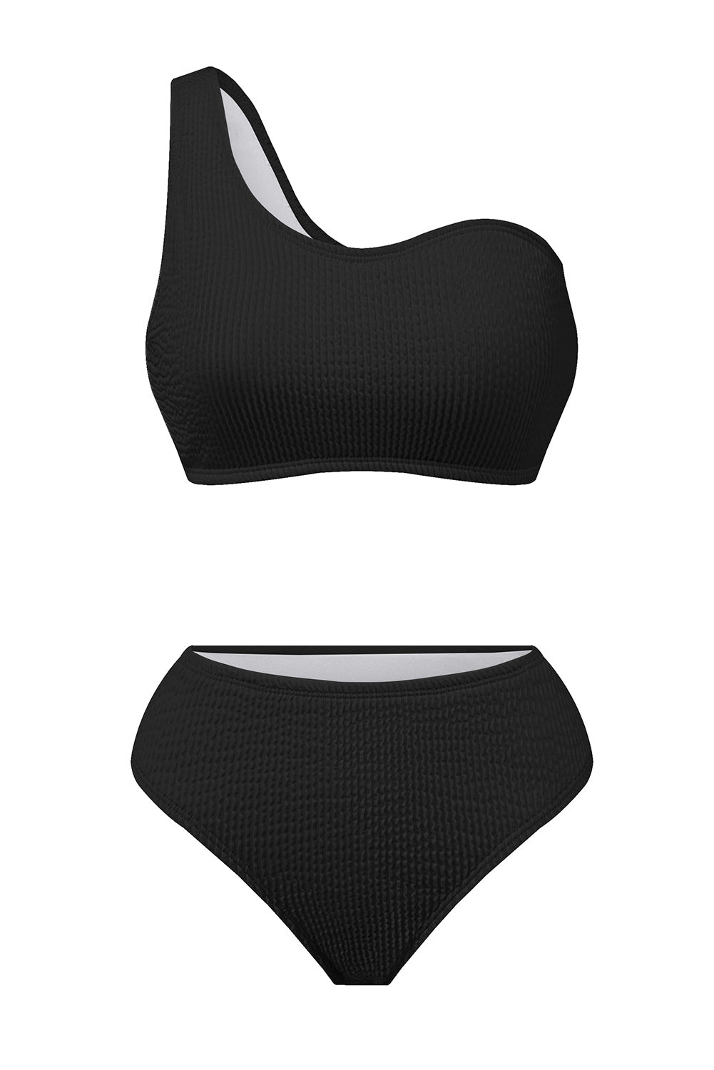 Single Shoulder Bikini Set - Stylish and Trendy Women's Fashion from Chic Yana's Fashion