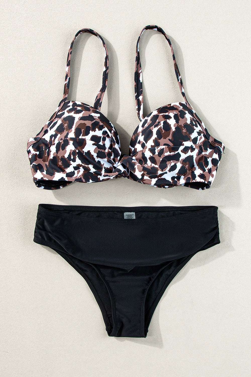 Leopard Sweetheart Neck Bikini Set - Stylish and Trendy Women's Fashion from Chic Yana's Fashion