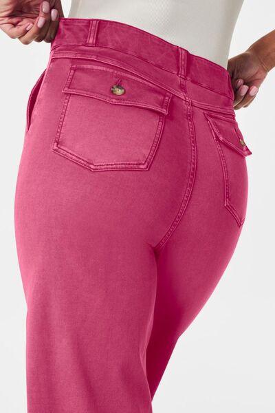 High Waist Jeans With Pockets - Chic Yana's Fashion