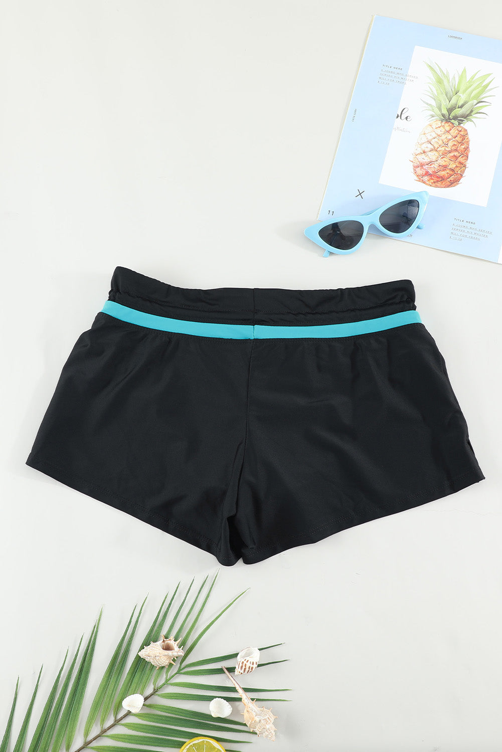 Full Size Drawstring Swim Shorts - Stylish and Trendy Women's Fashion from Chic Yana's Fashion