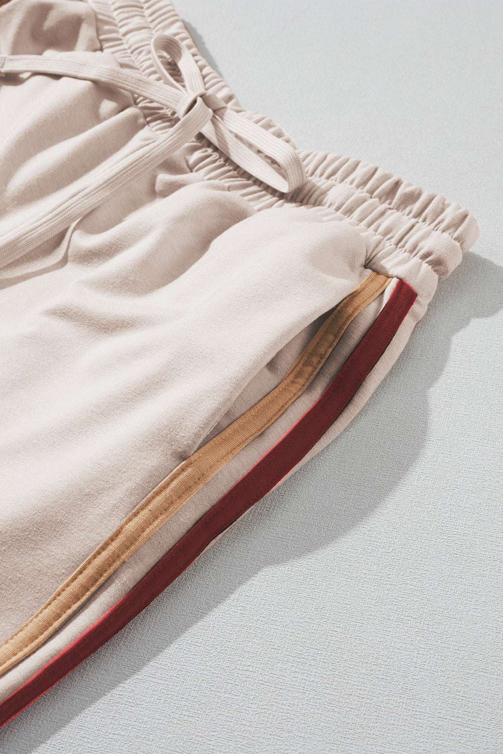 Striped Round Neck Sweatshirt and Drawstring Joggers Set – Chic Yana’s Fashion