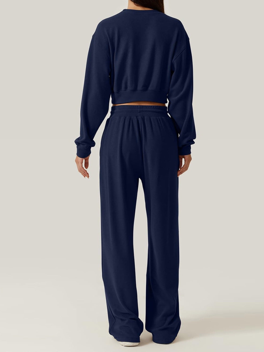 Crisscross Round Neck Top and Drawstring Pants Set – Chic Yana’s Fashion