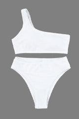 Single Shoulder Bikini Set - Stylish and Trendy Women's Fashion from Chic Yana's Fashion