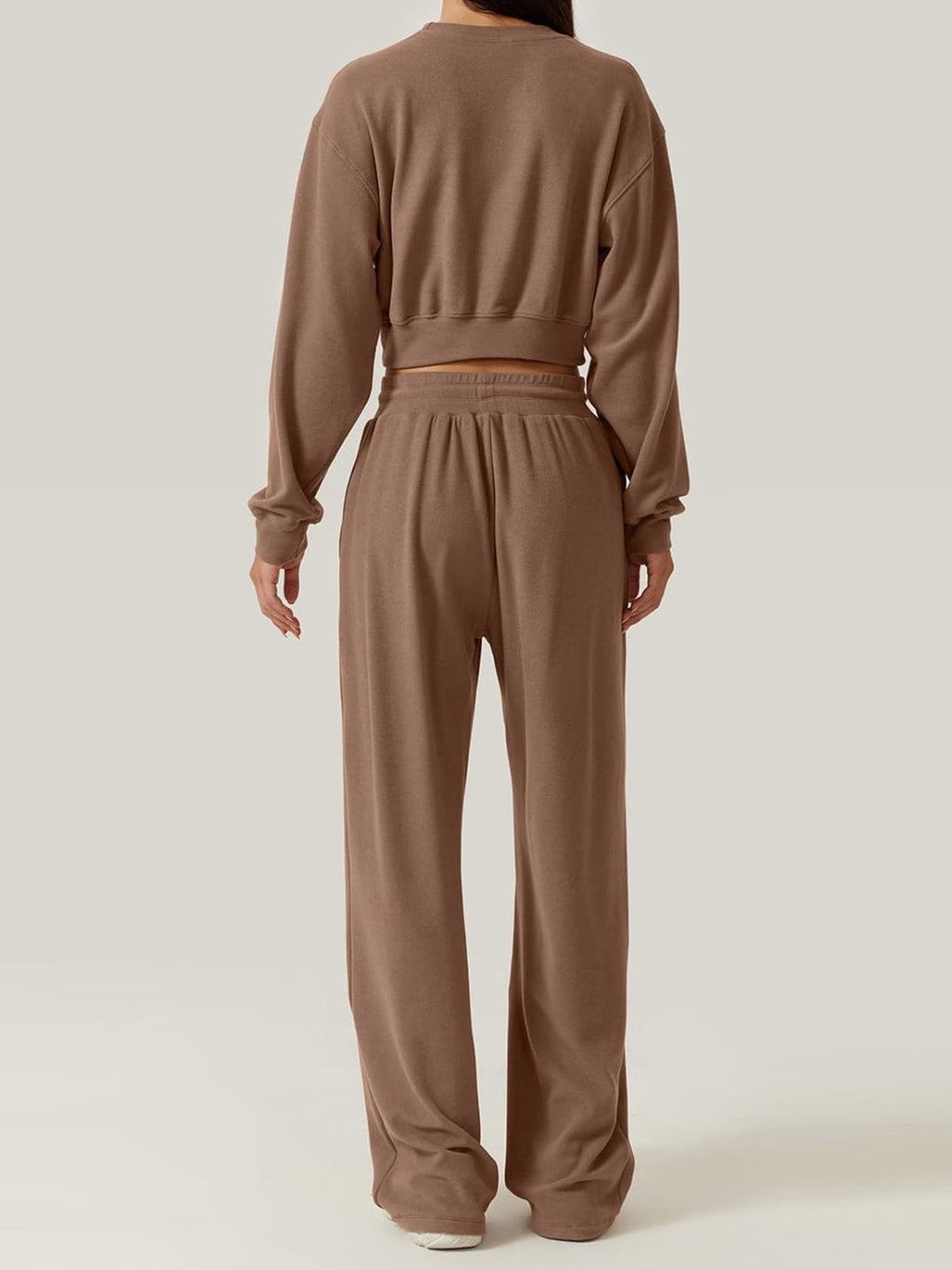 Crisscross Round Neck Top and Drawstring Pants Set – Chic Yana’s Fashion